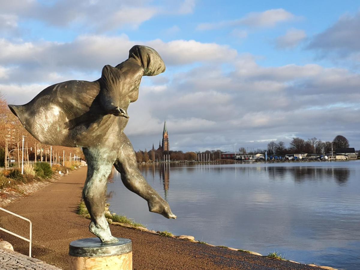 Schleiloge Mit Panoramablick Auf Schlei Schleswig